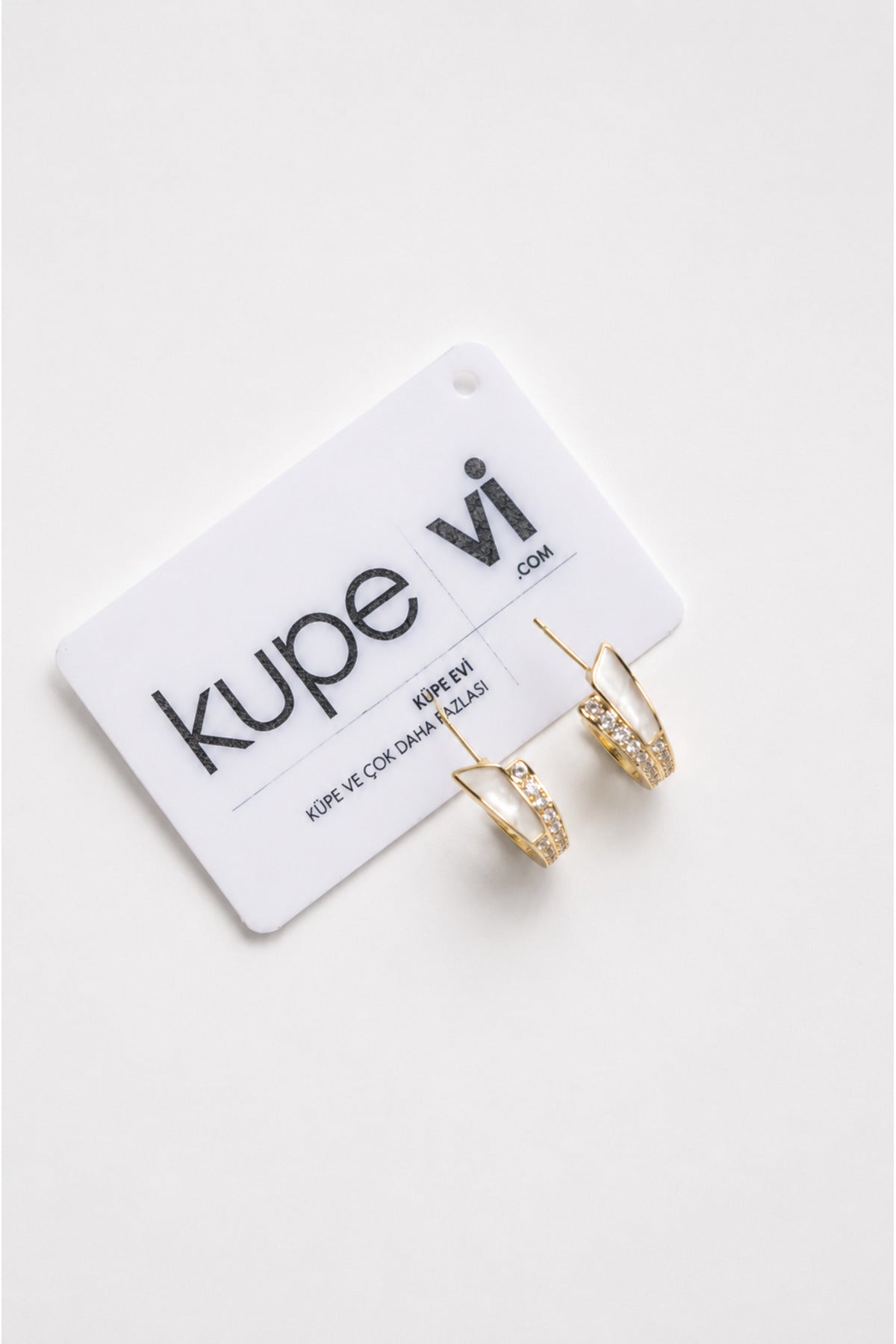 14 Ayar Altın Kaplama Zirkon Taşlı Kadın Küpe | Xuping | Aura Collection
